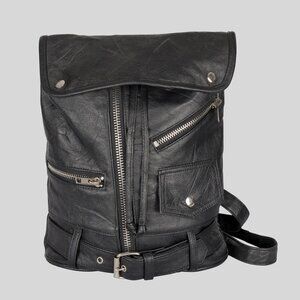 PeleCheCoco leather jacket backpack